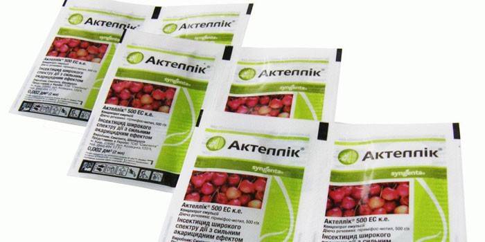 Actellik في أكياس