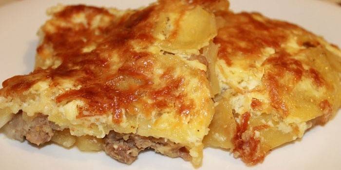Carne picada frita francesa