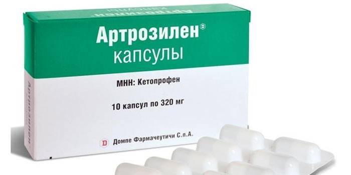 Kapsulės Arthrosilen