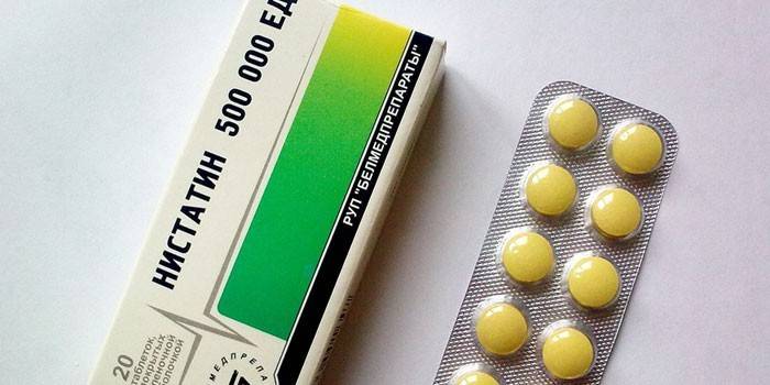 Viên Nystatin mỗi gói