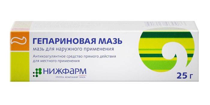 Heparin merhem