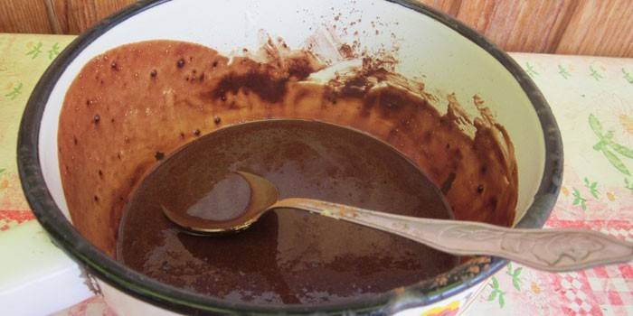 Sjokoladekaffe glasur