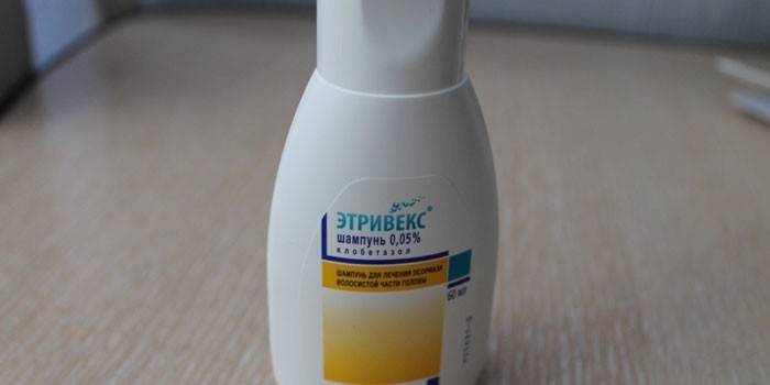 Shampoo Etrivex Psoríase