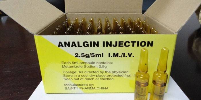 Analgin in fiale