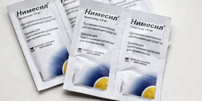 Nimesilis paketėliuose
