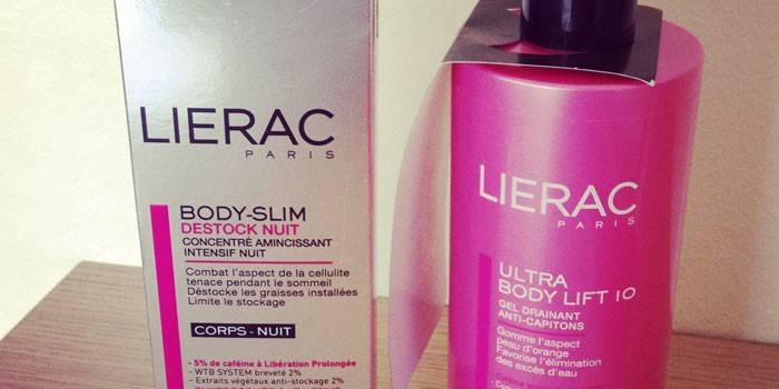 Kremas „Lierac Ultra Body Lift 10“ pakuotėje
