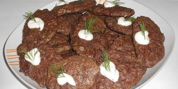 Patate de ficat prăjit