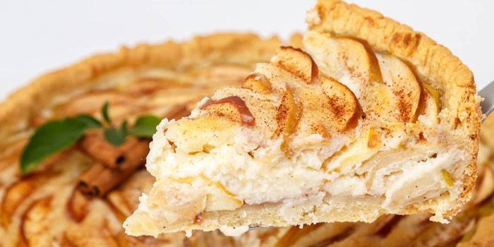 Egy szelet Tsvetaeva almás pite