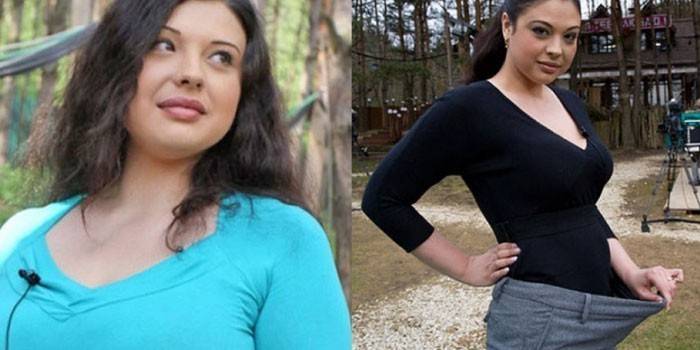 Inna Volovicheva antes y después