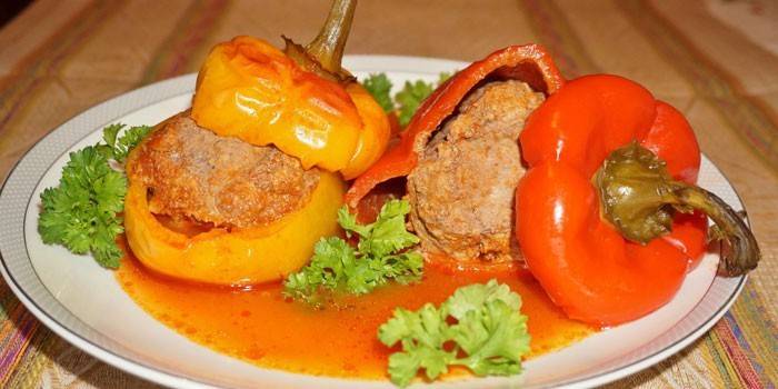 Pildīti pipari