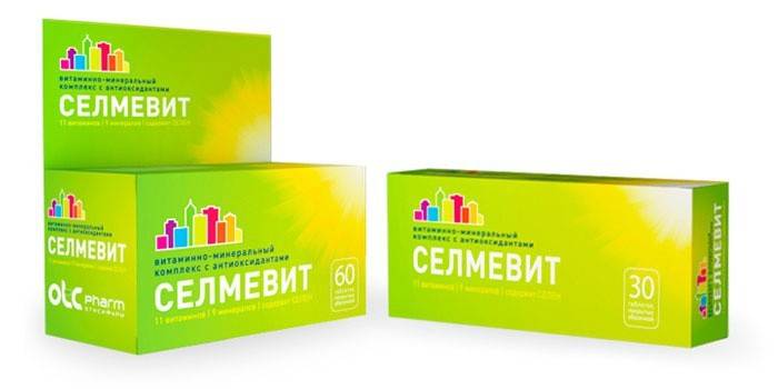Vitamine Selmevit pro Packung