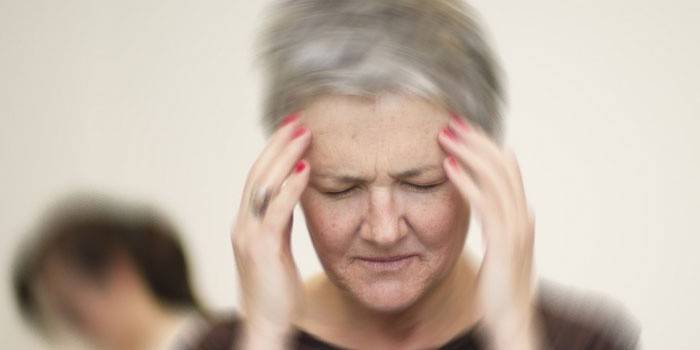 Vertiges chez une femme âgée