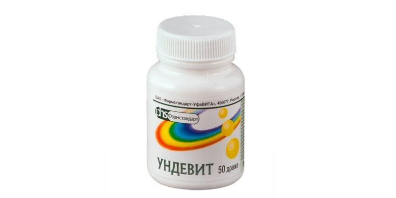 Medicamentul Undevit