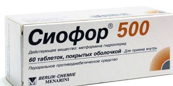 Siofor 500 حبة لكل علبة