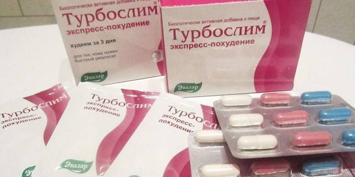 „Turboslim“ išreiškia svorio kritimą pakuotėse