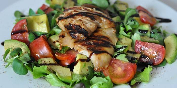 Salade tiède