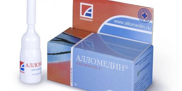 Allomedin în pachet