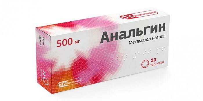 Analgin tabletes