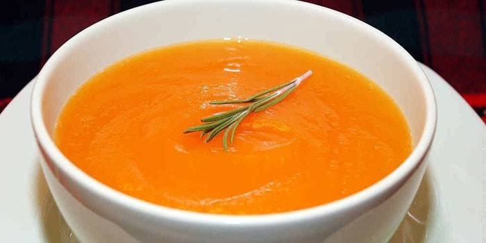 Kürbis-Sahne-Püree