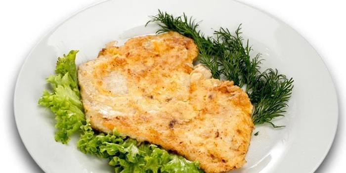 ไก่ทอดสับในแป้ง