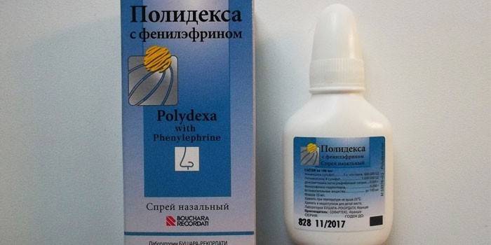 „Polydex“ purškiklis pakuotėje