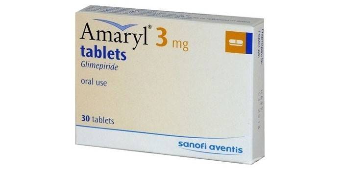 Amarila tabletes