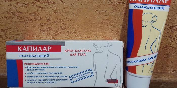 Krémbalzsam Kapilar