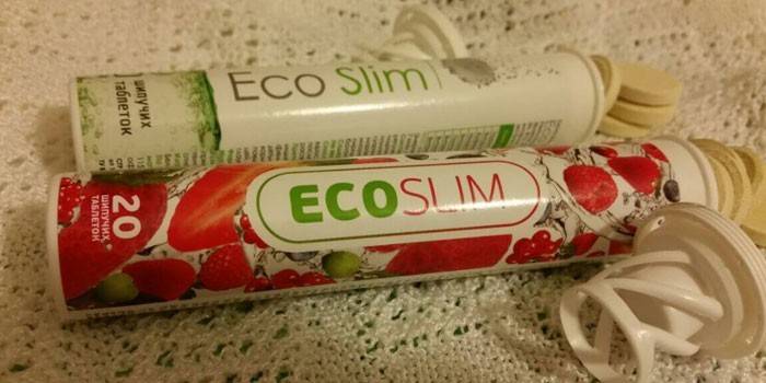 „Eco Slim“ tabletės