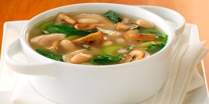 Sopa de cogumelos