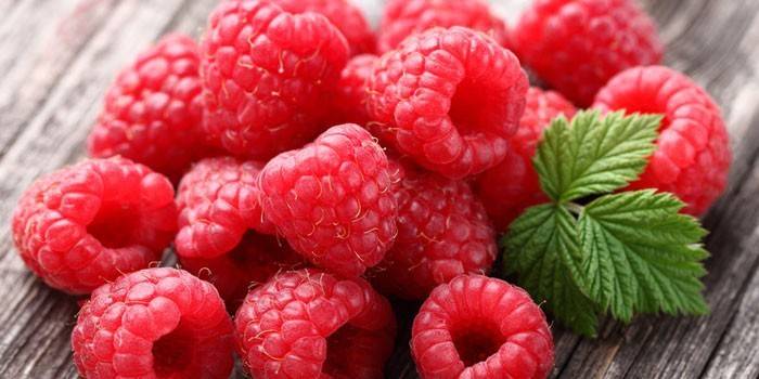 Quả mâm xôi được chọn