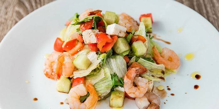 Crevettes Aux Légumes
