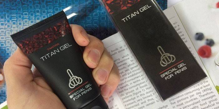 Đóng gói Gel Titanium