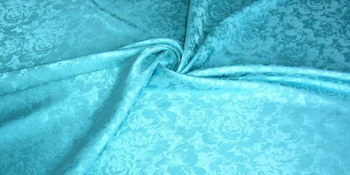 Jacquard țese satin