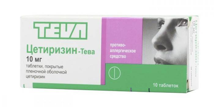 Cetirizine tabletter