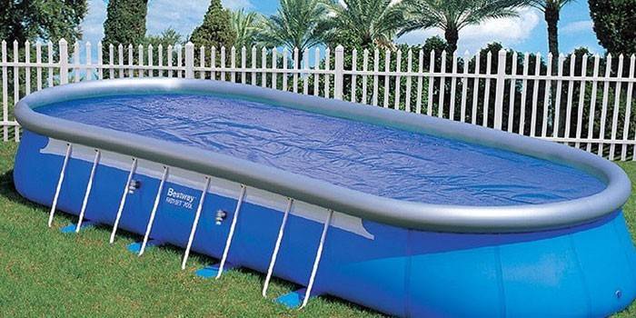 Φουσκωτή πισίνα Bestway Oval Fast Set 56153