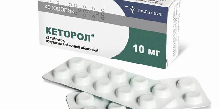 Ketorol compresse in confezione