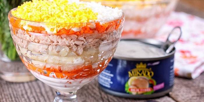 Ensalada Cravanka con Mimosa
