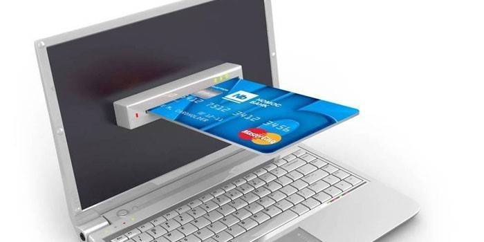 Mapa de laptop e tinkoff