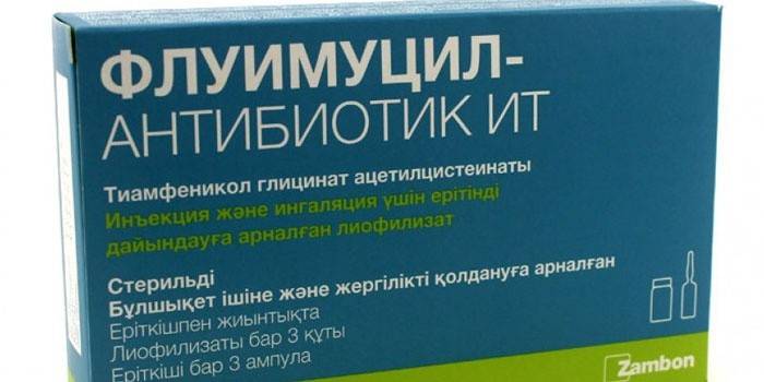 IT Fluimucil Antibioottipakkaukset