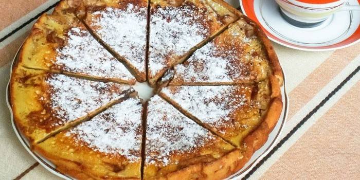 Kuchen vor dem Servieren
