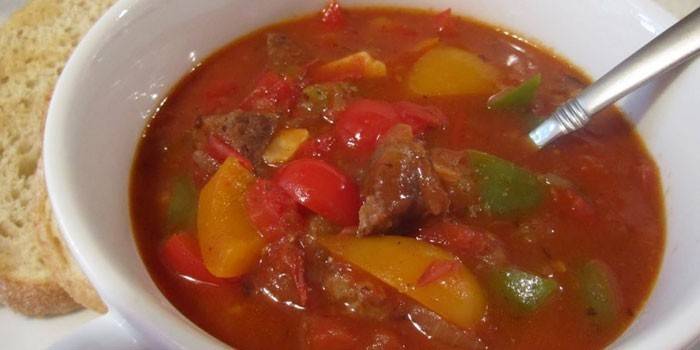 Soupe Boeuf Aux Tomates