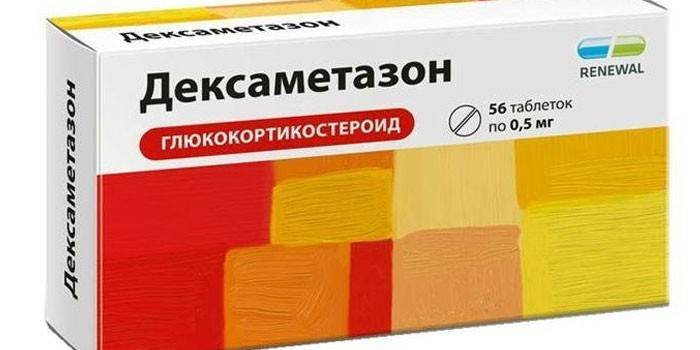 Tabletas de dexametasona