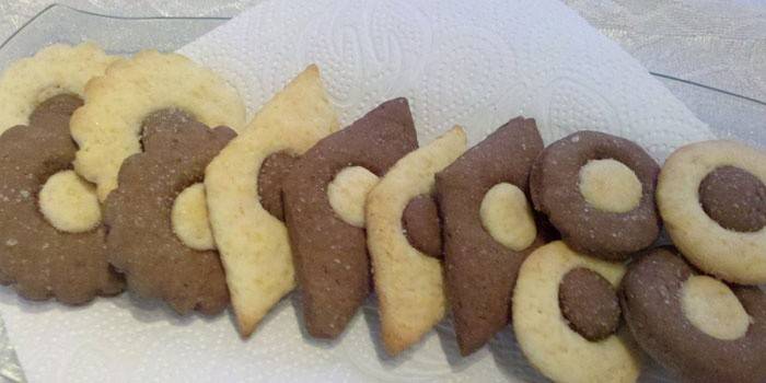 Cookies bicolores