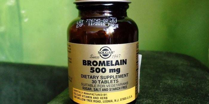 Thuốc bromelain