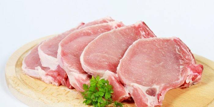 เนื้อซี่โครงหมู