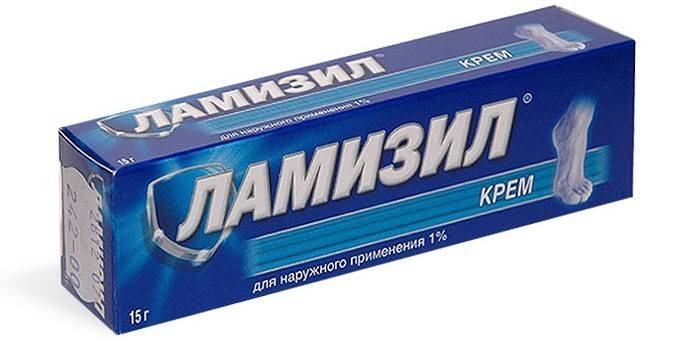 Krém Lamisil v balení