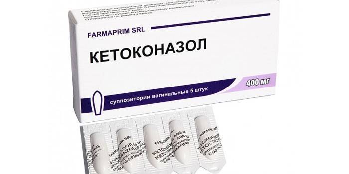 Makšties žvakutės Ketokonazolas
