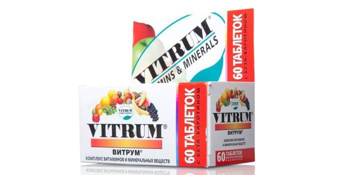 Vitrum และแร่ธาตุที่ซับซ้อน Vitrum