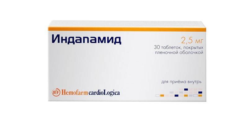 The drug Indapamide