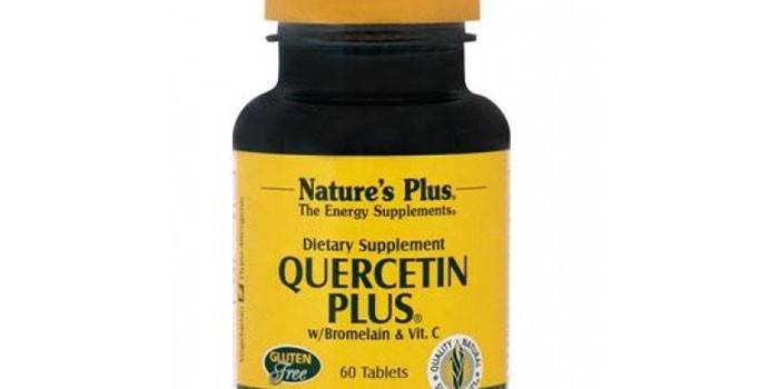 Quercetin với Bromelain